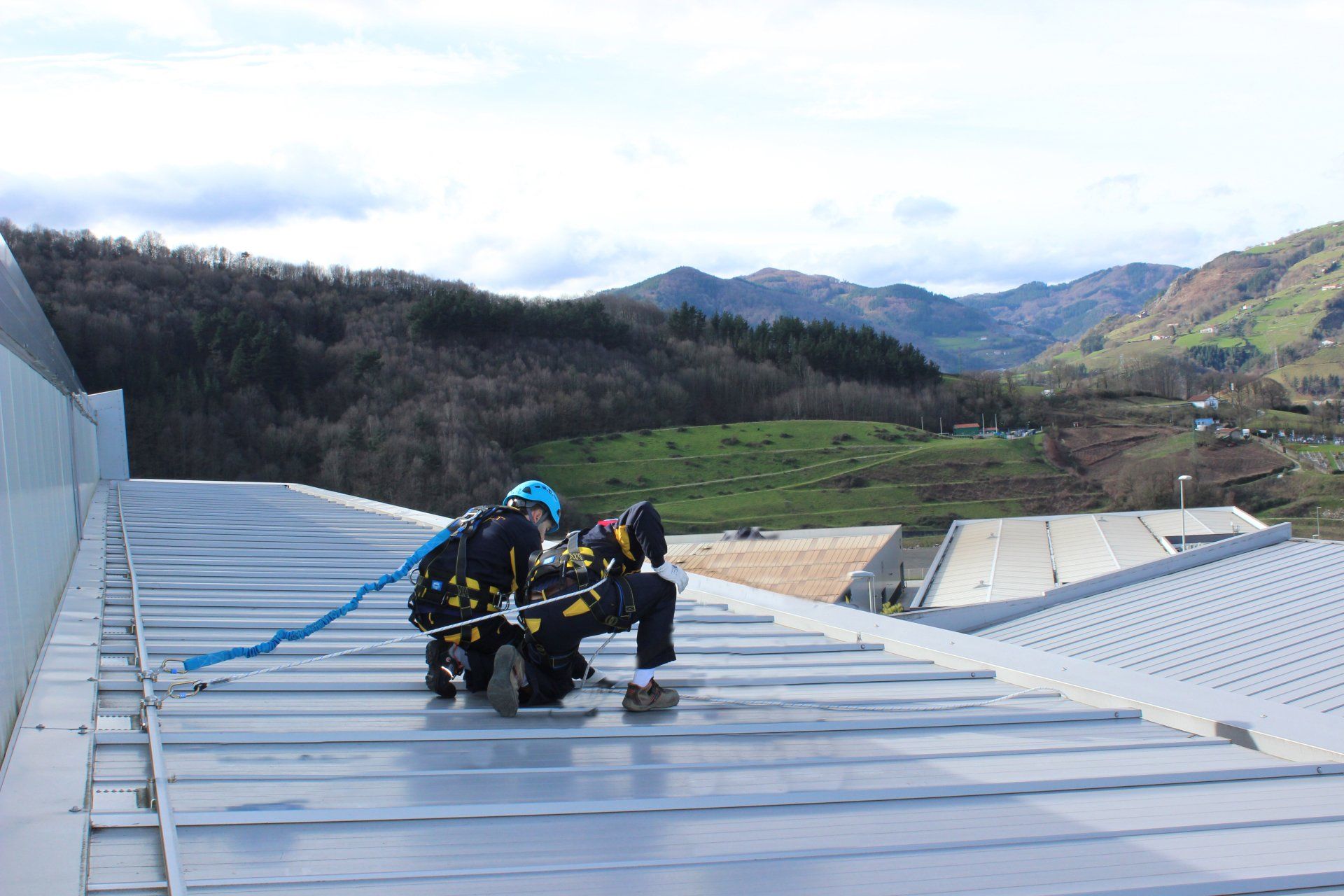 lavorare con linea vita