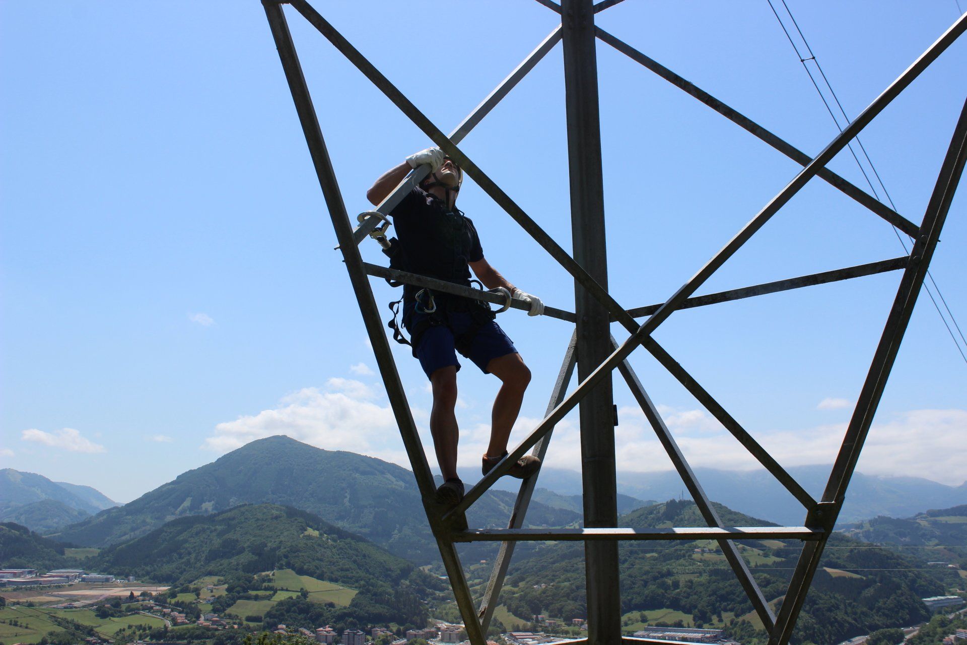 sicurezza con lavoro ad alta quota