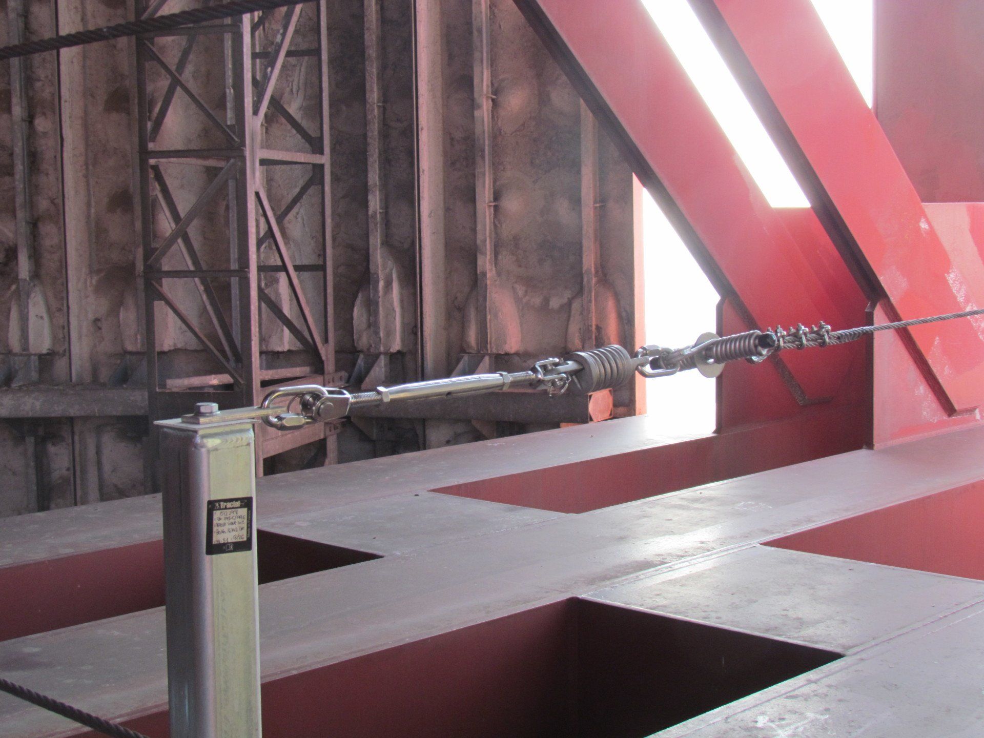 linea vita in cantiere