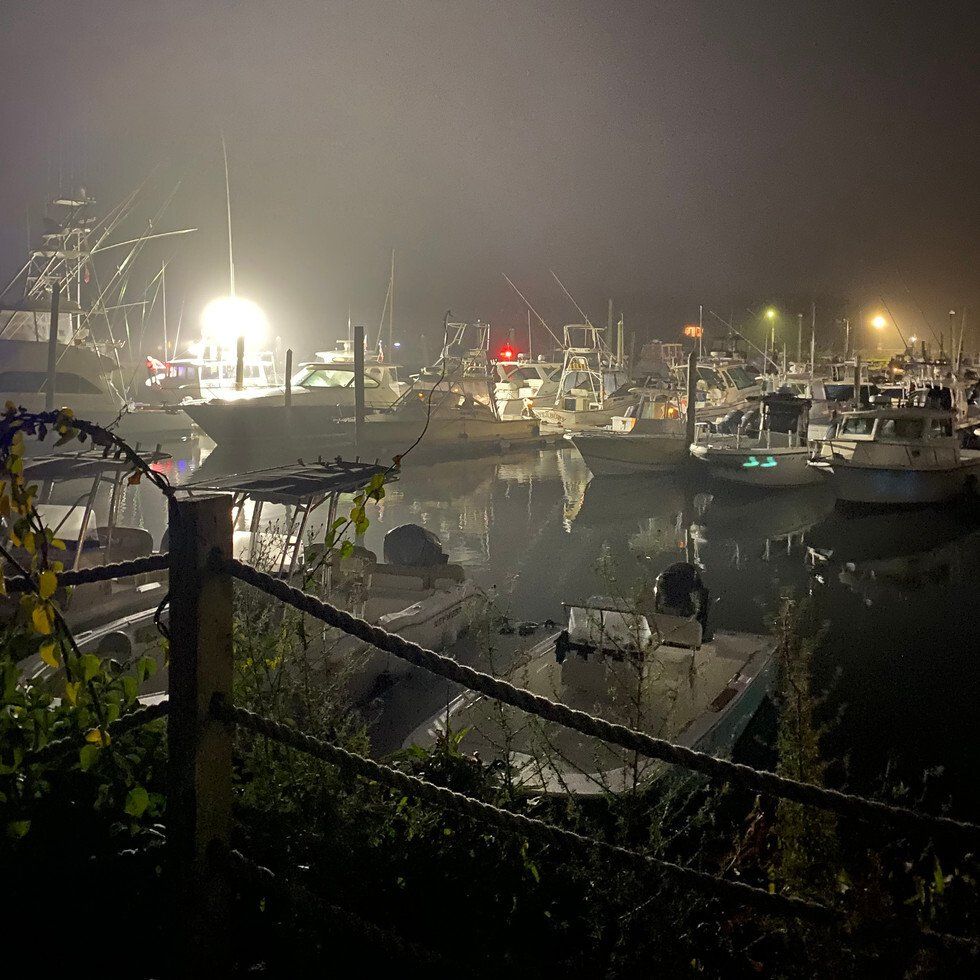 Summer Night at Sesuit Harbor