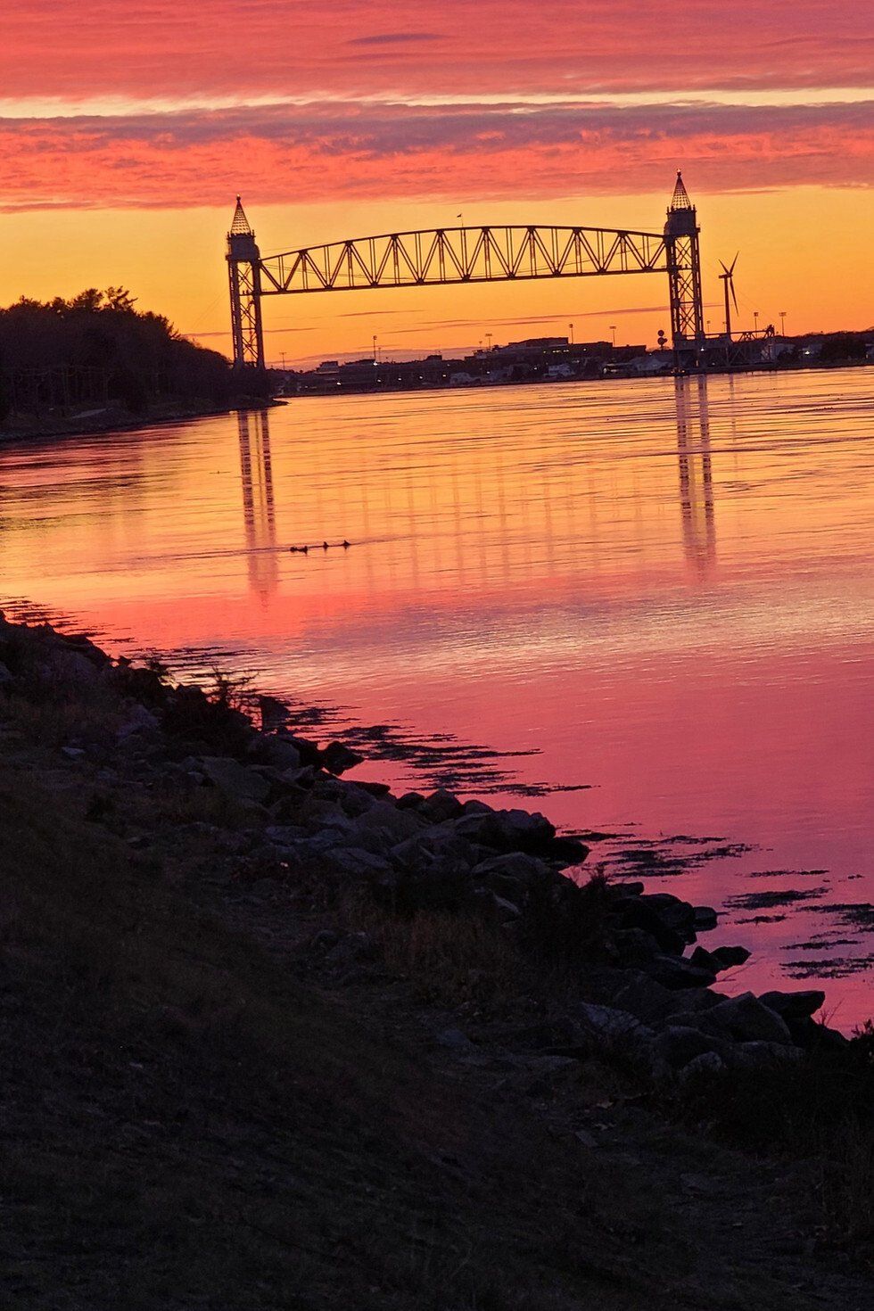 Sunset on the Canal