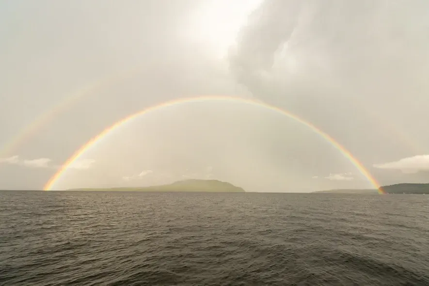 Rachel Doddridge-Spring_Rainbow Over Moosehead Lake_Magical.jpg