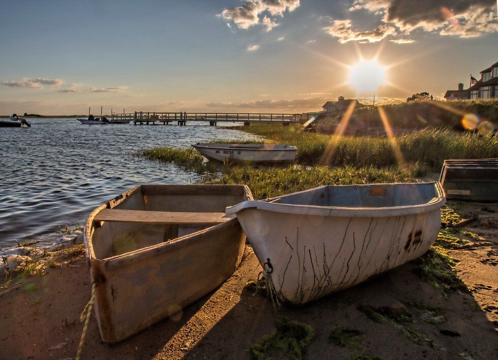 Sunset Chatham Boats