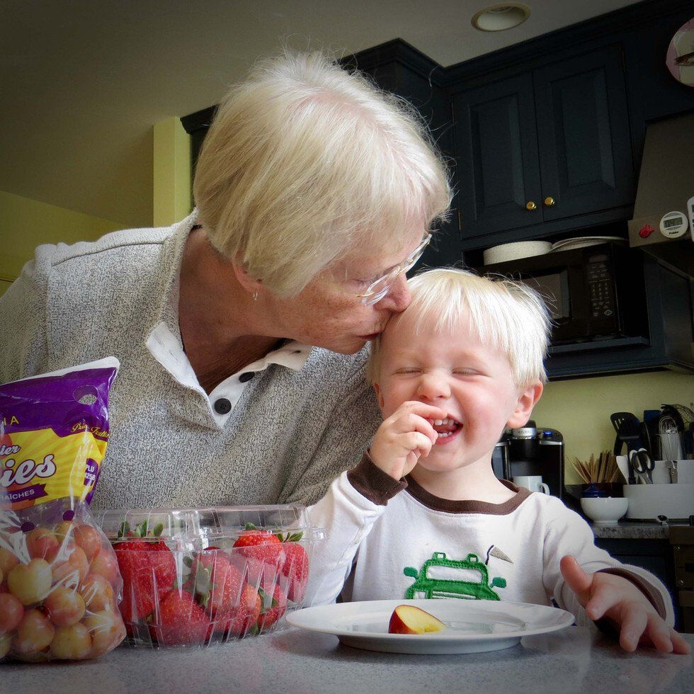 Andrew Young_Gramma's kiss.jpg