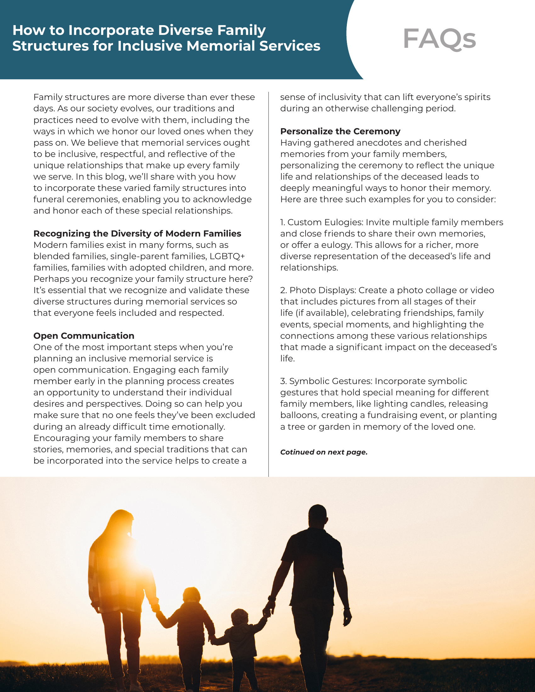 Keohane Community Connections FAQ and blog highlight: 