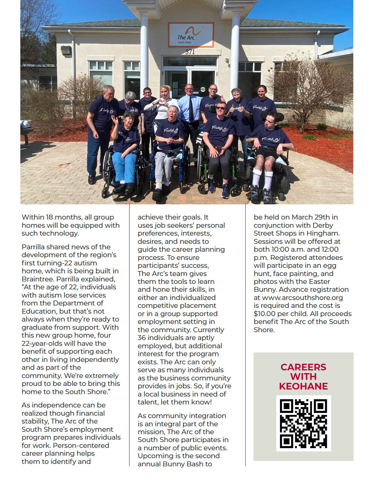 This page features a Keohane blog post offering details on modern funeral etiquette, from expressing sympathy to dressing appropriately. 