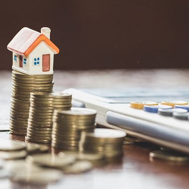 House Model on Top of Stack of Money — Dresden, OH — Ohio Valley Buildings LLC