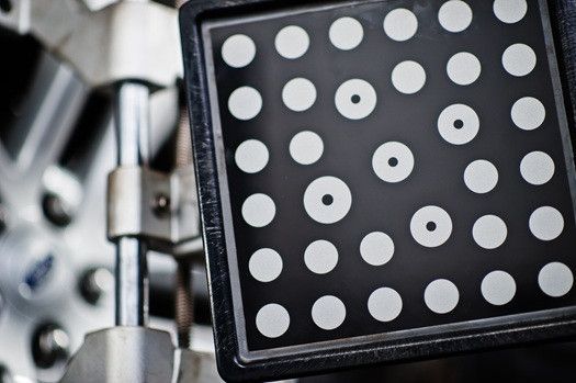 Up close to ADAS Calibration device | Euro Auto Tech & Smog