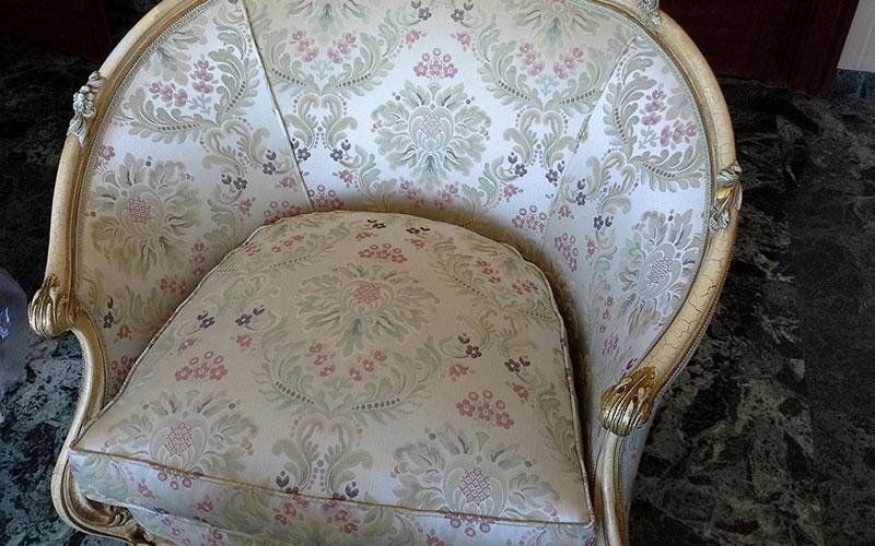 rifasciatura poltrona