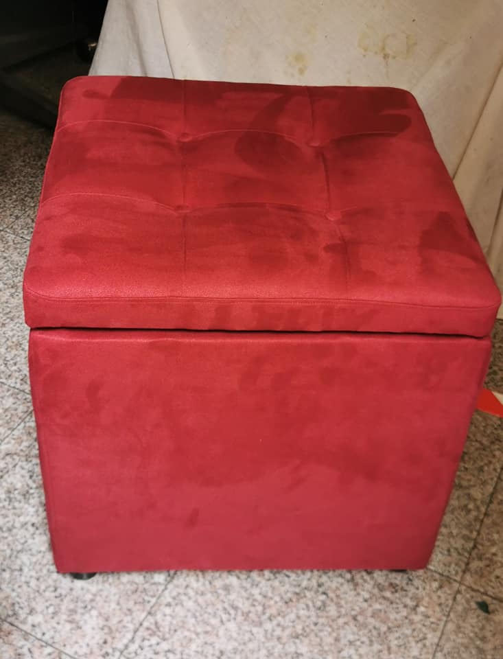 rifasciatura pouf