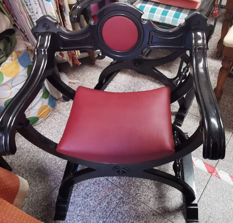 rifacimento fodera sedia classica