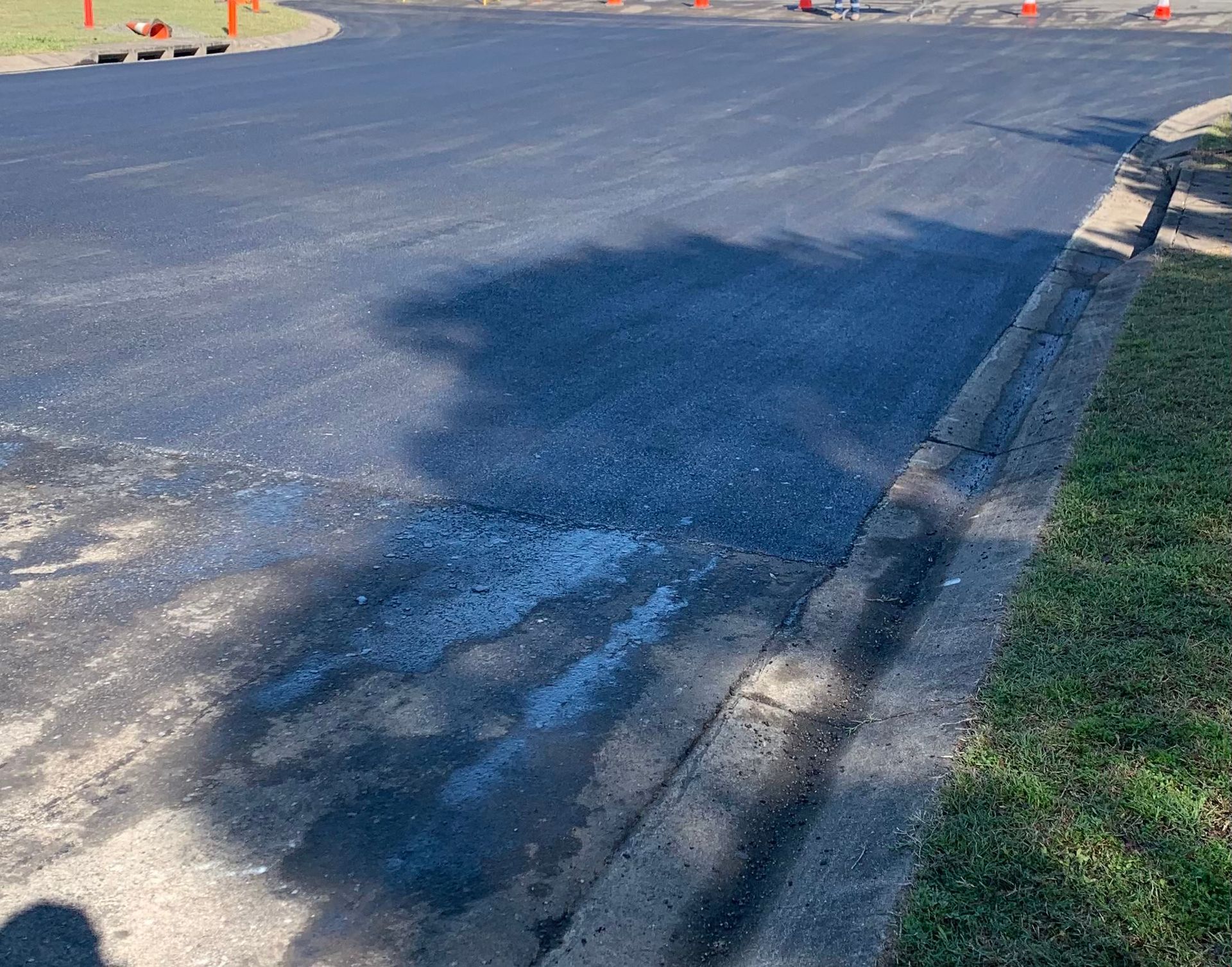 Fresh Asphalt on a trail — Appian Roads In Urangan, QLD