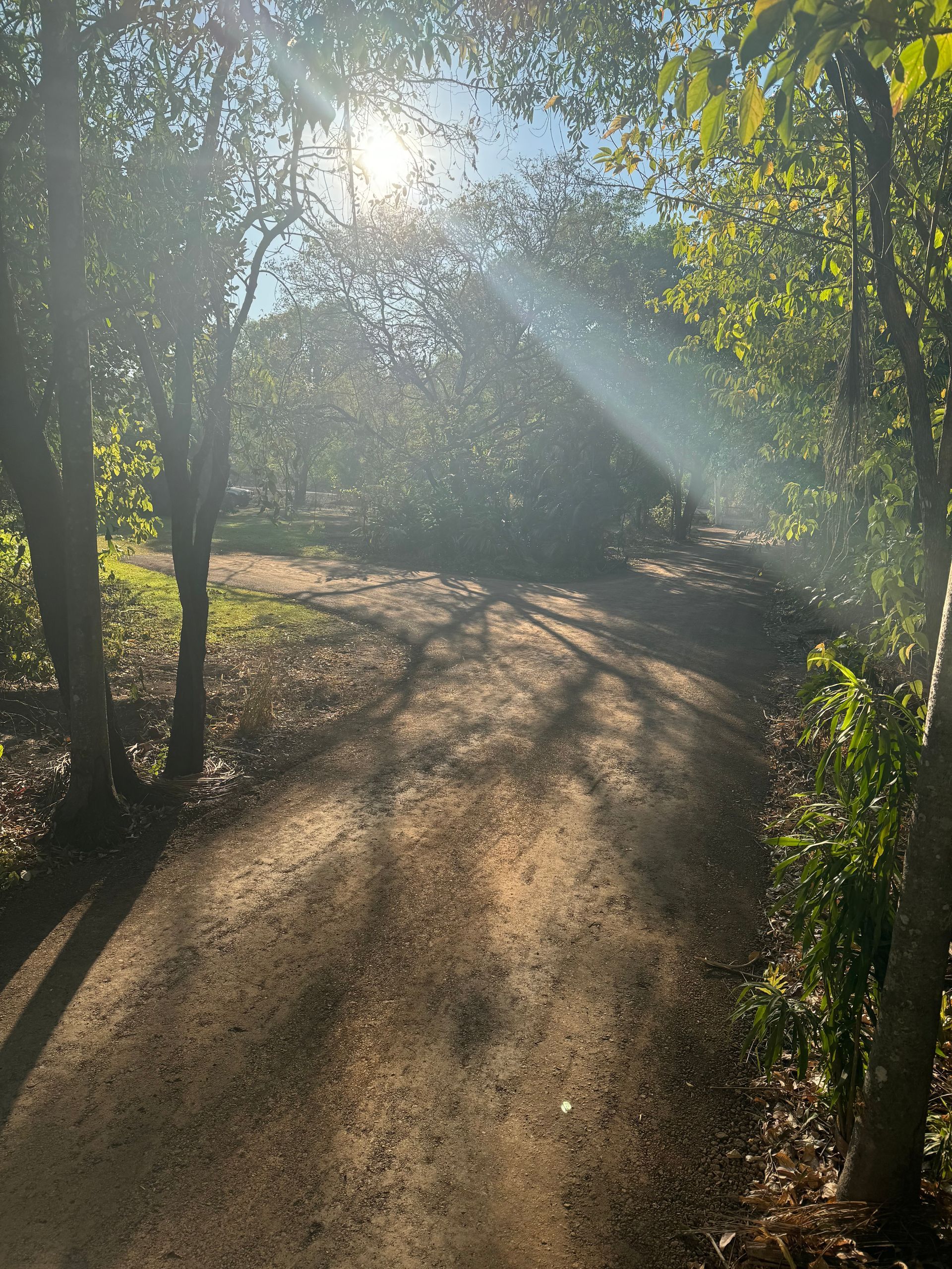 Contracting on a trail — Appian Roads In Urangan, QLD