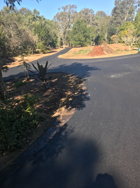 Fresh Asphalt on a trail — Appian Roads In Urangan, QLD