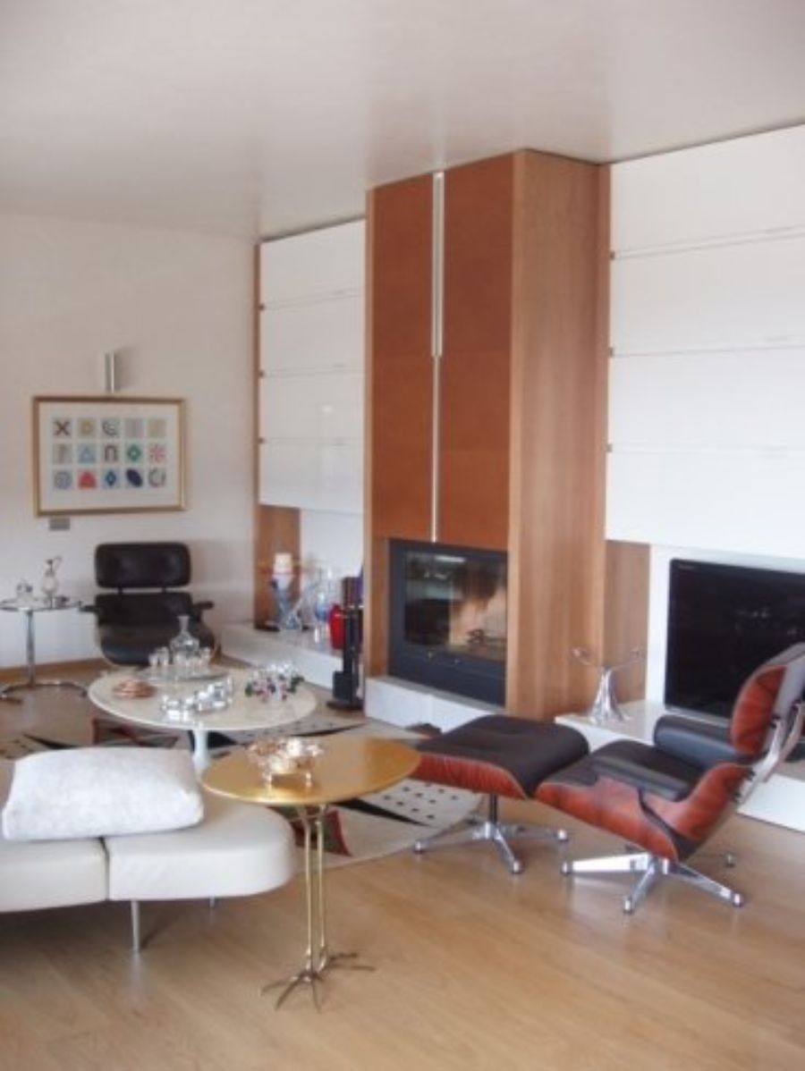 area giorno con complementi di design