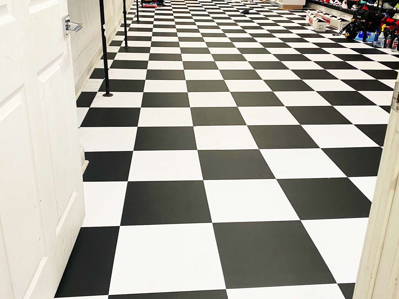 floor temporary vinyl wrap