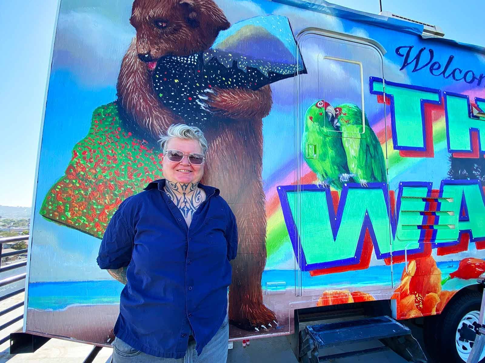 rv camper vinyl installation