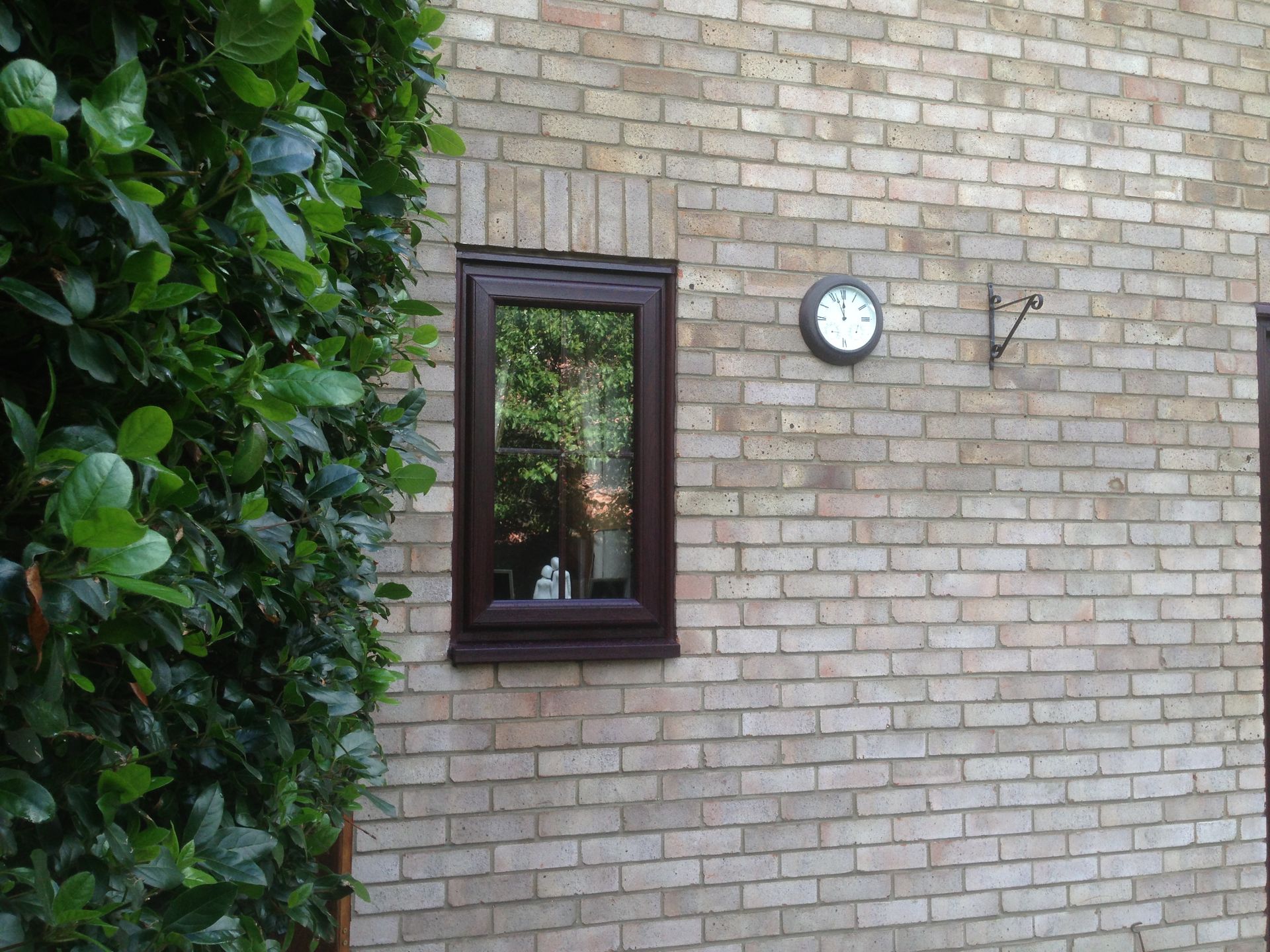 rosewood frame window