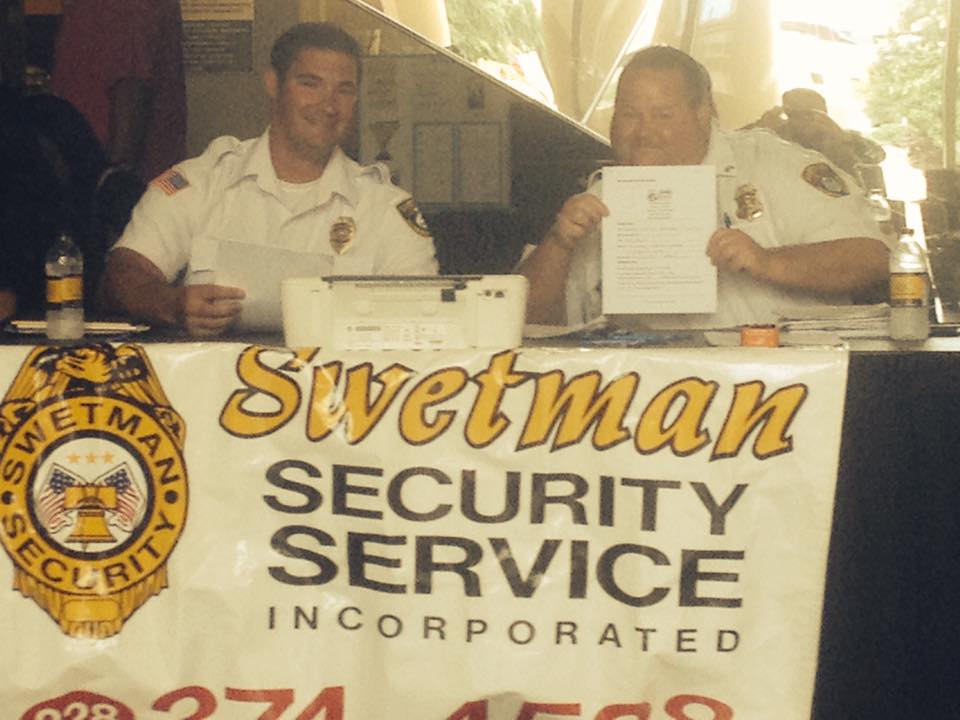 Swetman Security Service Staff in a Booth — Biloxi, MS — Swetman Security Service Incorporated — Biloxi, MS — Swetman Security Service Incorporated