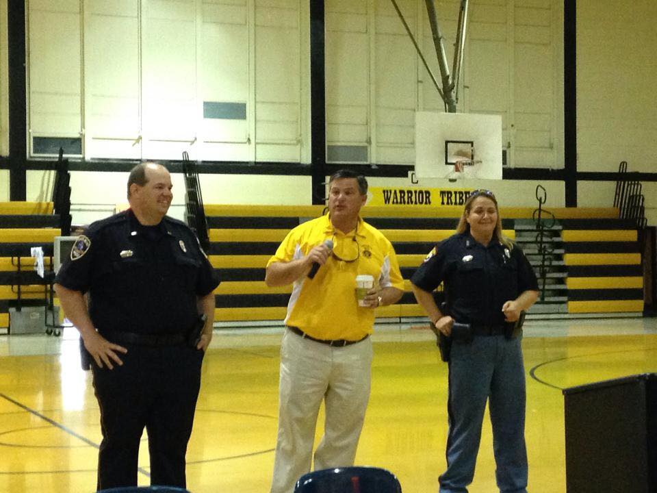 Swetman Security Service Staff Discussing — Biloxi, MS — Swetman Security Service Incorporated — Biloxi, MS — Swetman Security Service Incorporated