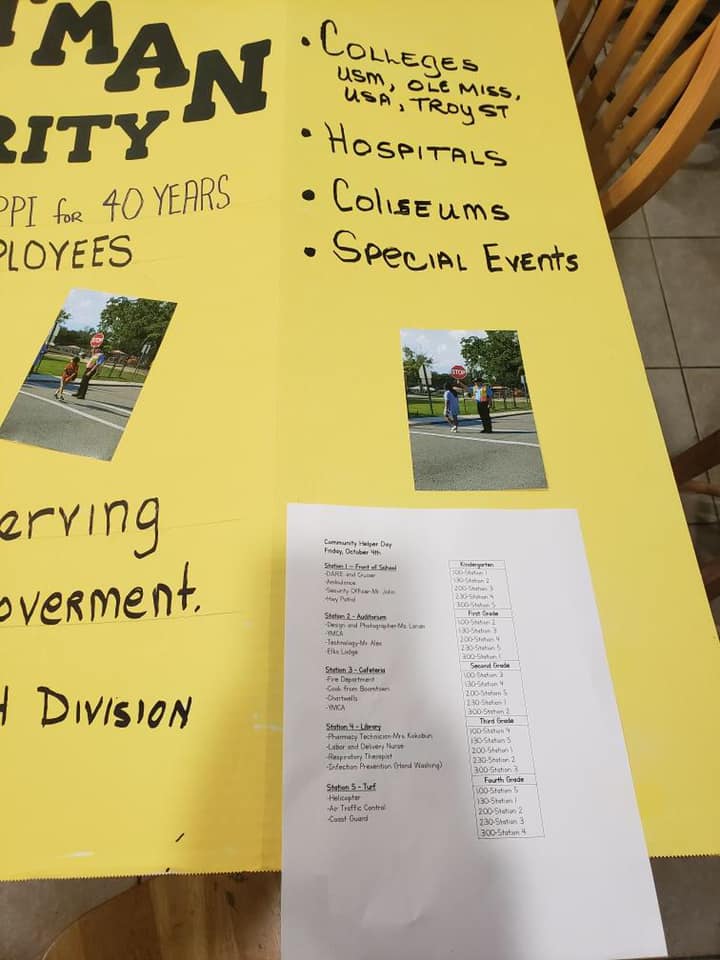 Yellow Banner — Biloxi, MS — Swetman Security Service Incorporated — Biloxi, MS — Swetman Security Service Incorporated