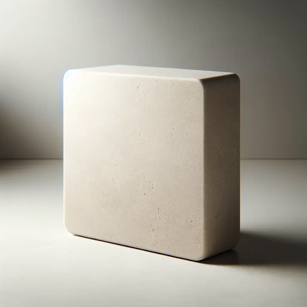 A limestone tile