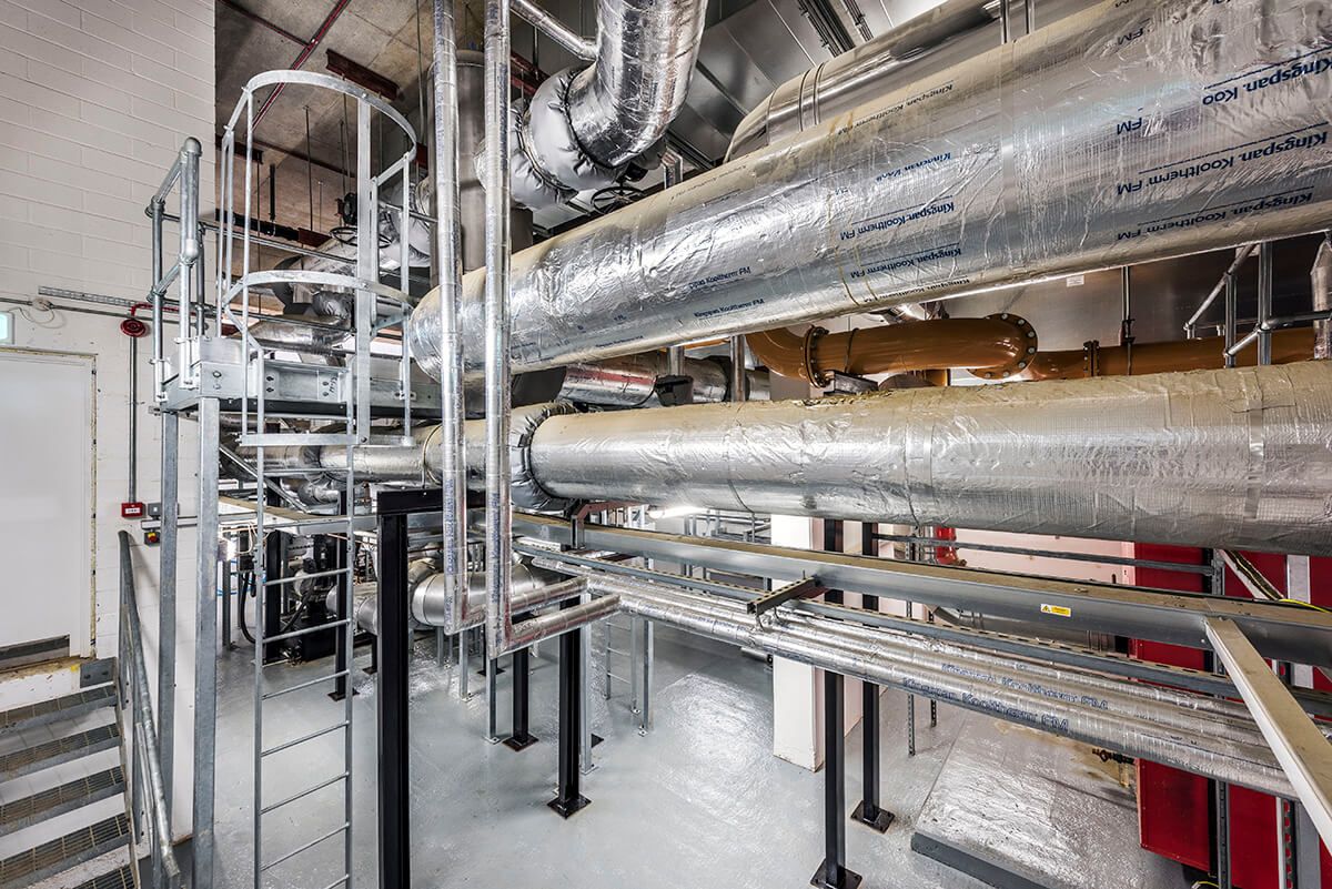 West Hendon pipework