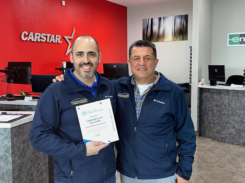 Elite Auto Experts Now with GM Collision Certification