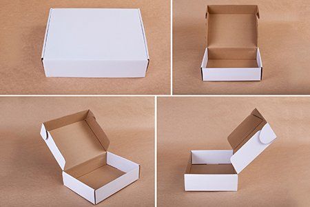Die-Cut Boxes — Set of Cardboard Boxes for Packaging in Indianapolis, IN