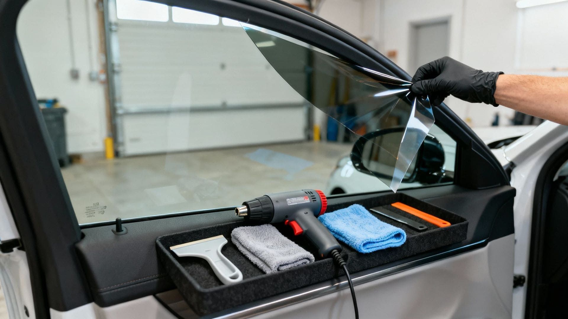 how to remove rear window tint safely