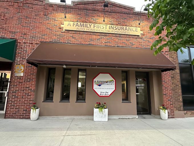 Official photo of A Family First Insurance Agency at twilight
