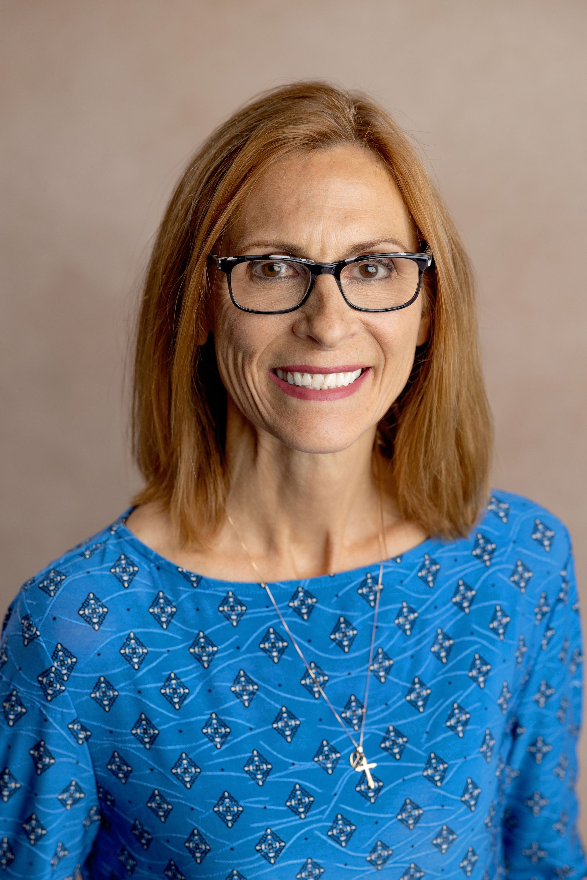 experienced professional woman smiling