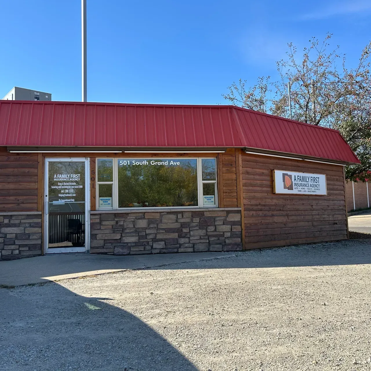 Picture of A Family First Insurance in Charles City Iowa location
