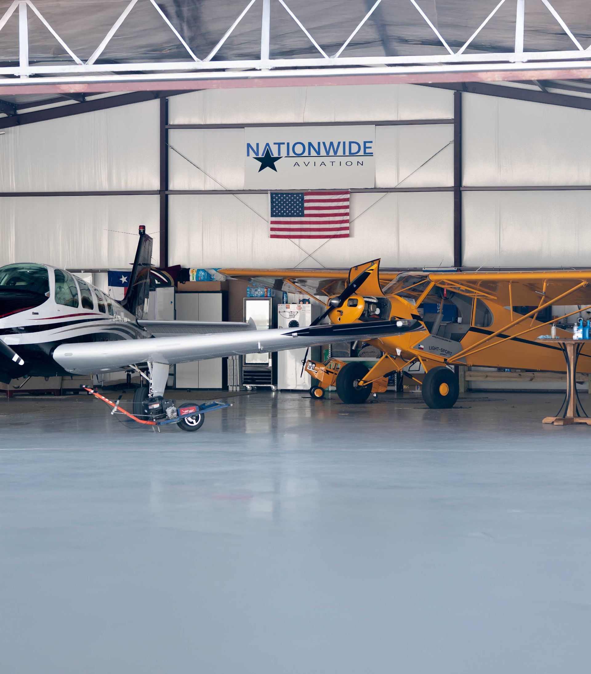 Sunset sky viewed from aircraft window during flight.