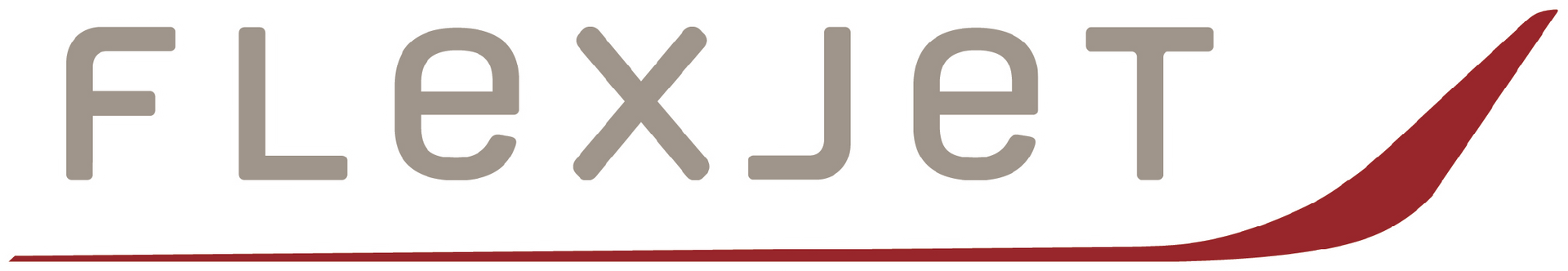 Flexjet logo.