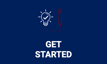 White lightbulb with checkmark and pencil above 