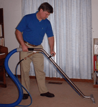 Cleaning Carpet With Wand — Gallatin, TN — Master’s Touch Cleaning and Restoration
