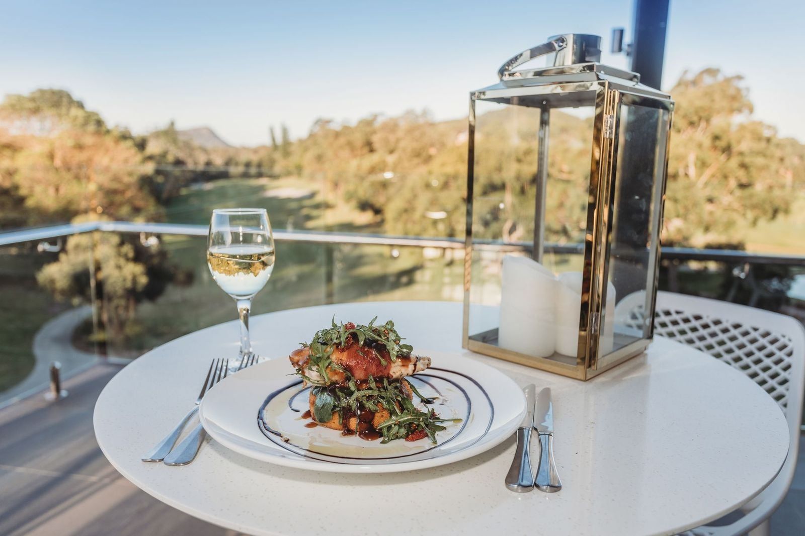 Meal with a Gold Course View - Family-Friendly Restaurant in Port Stephens