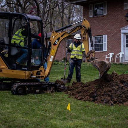 A Picture of A Well Maintained Drain | Grove City, OH | CST Utilities