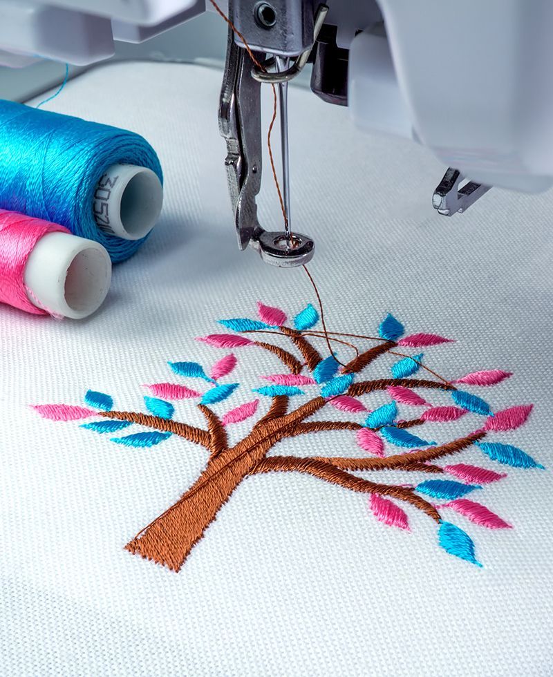 Embroidery The Trees Logo