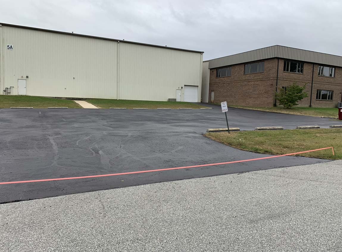 School Parking Lot Sealcoating, Line Striping, Chester County PA