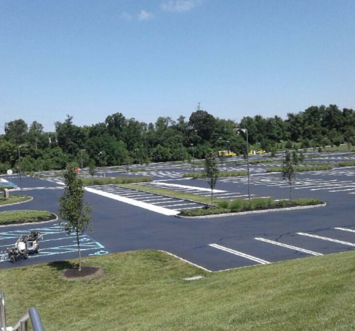 Recreational Parking Lot Sealcoating, Line Striping, Chester County PA