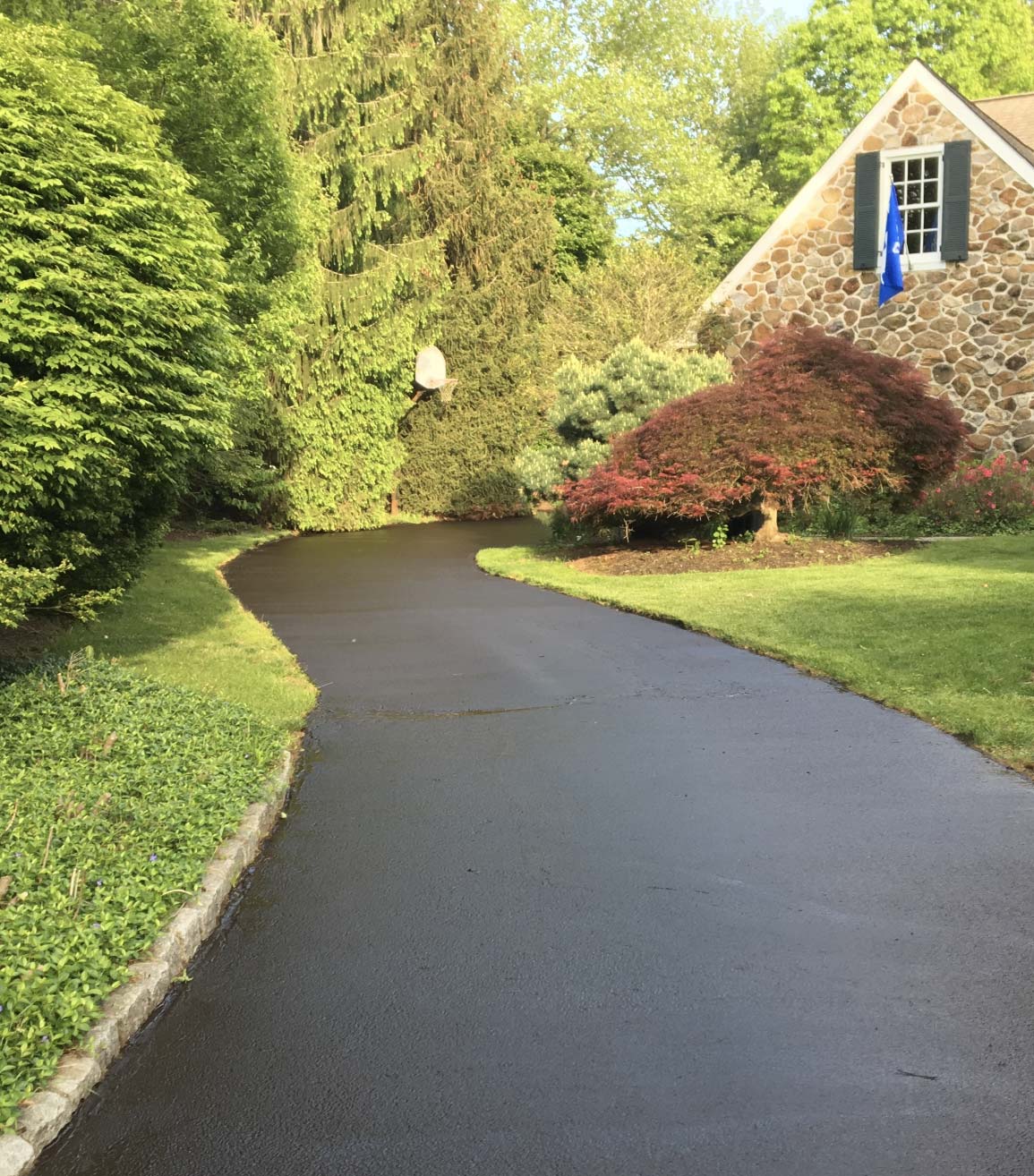 Pathway sealcoating, Asphalt Maintenance, Chester County PA
