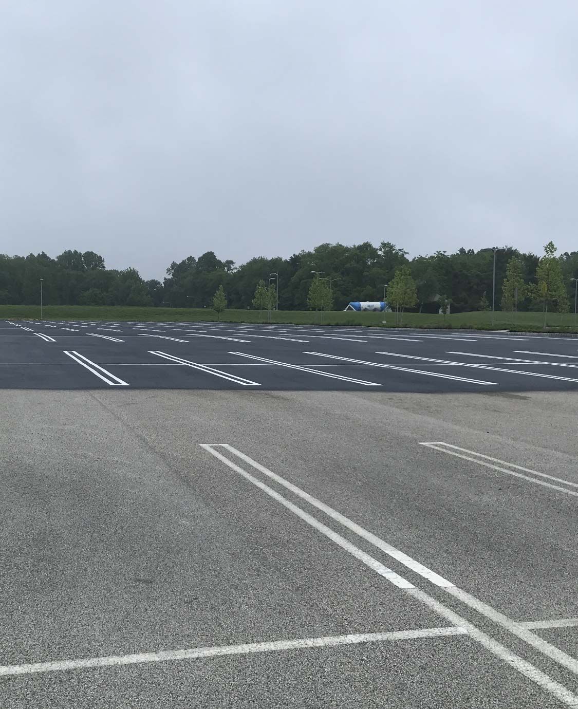 Parking Lot Line Striping, Sealcoating, Chester County PA