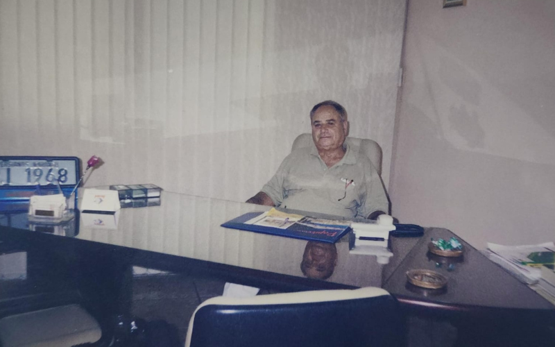 Sr. Salvatore Acciardi, fundador da Persianas Acciardi