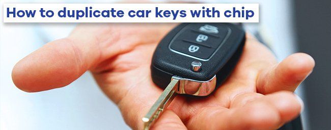 duplicate car keys with chips cost