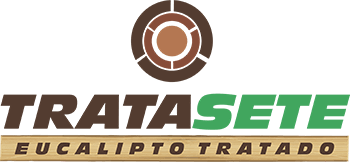 A logo da empresa tratasete eucalipto tratado