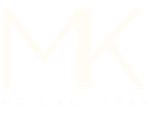 Mo & Ko Clean logo in cream – local family-owned cleaning service in Kurri Kurri