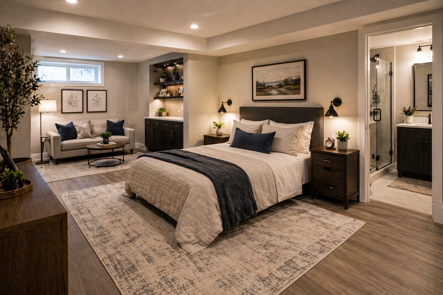 basement guest suite renovation 