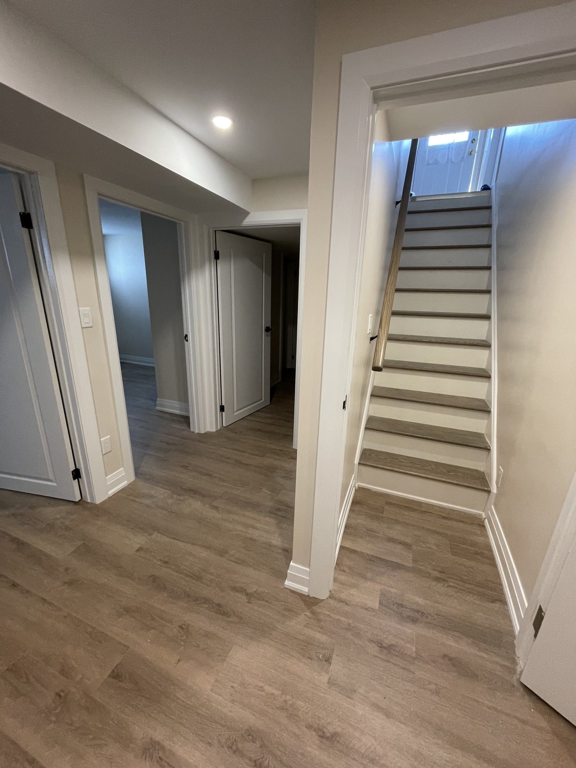 Modern basement renovation - 048